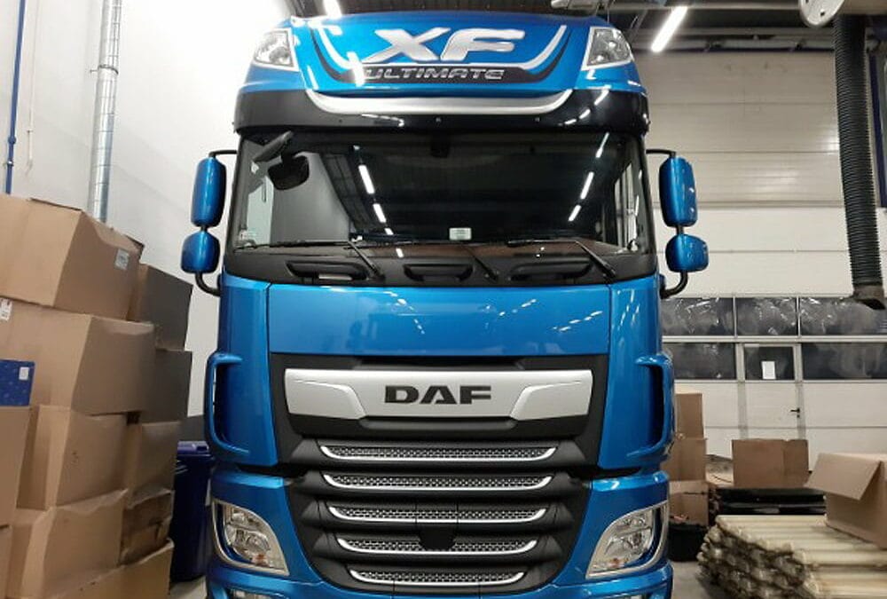 Oklejanie samochodów ciężarowych TIR