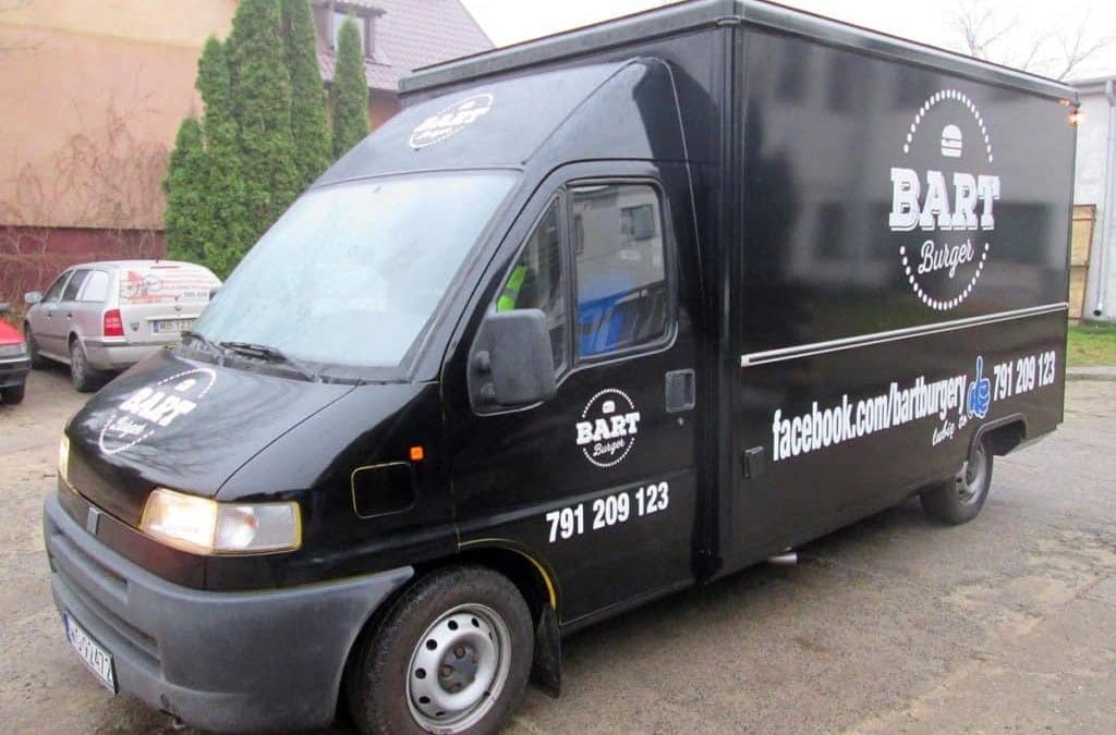 Oklejanie Foodtruck