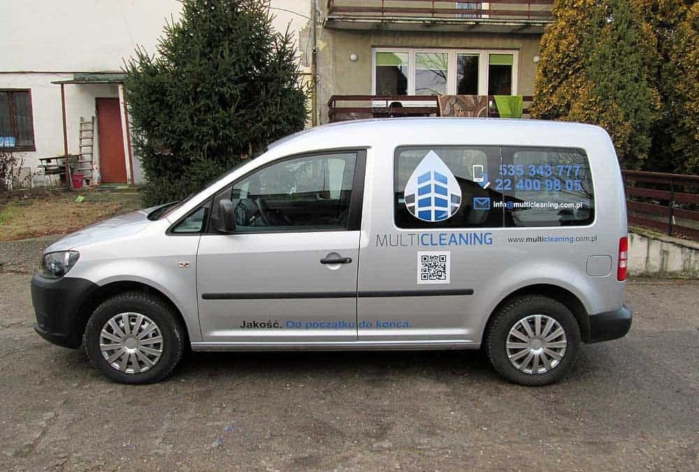 Oklejanie samochodów dostawczych małych