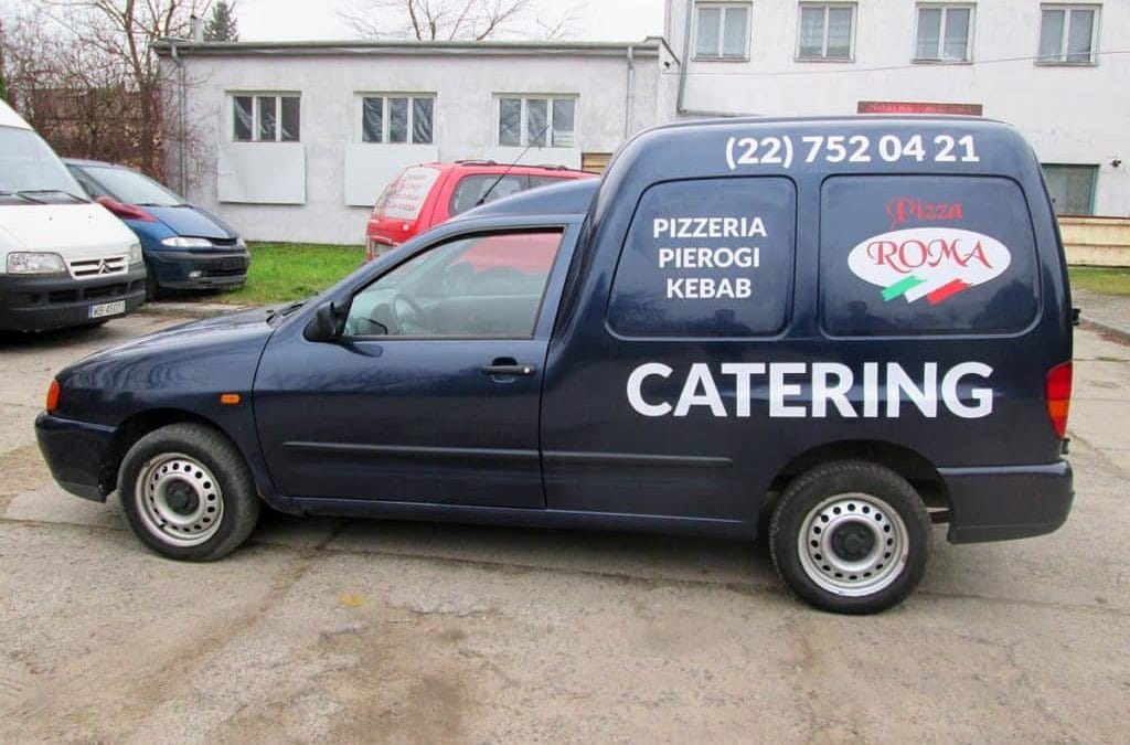 Oklejanie samochodów dostawczych małych