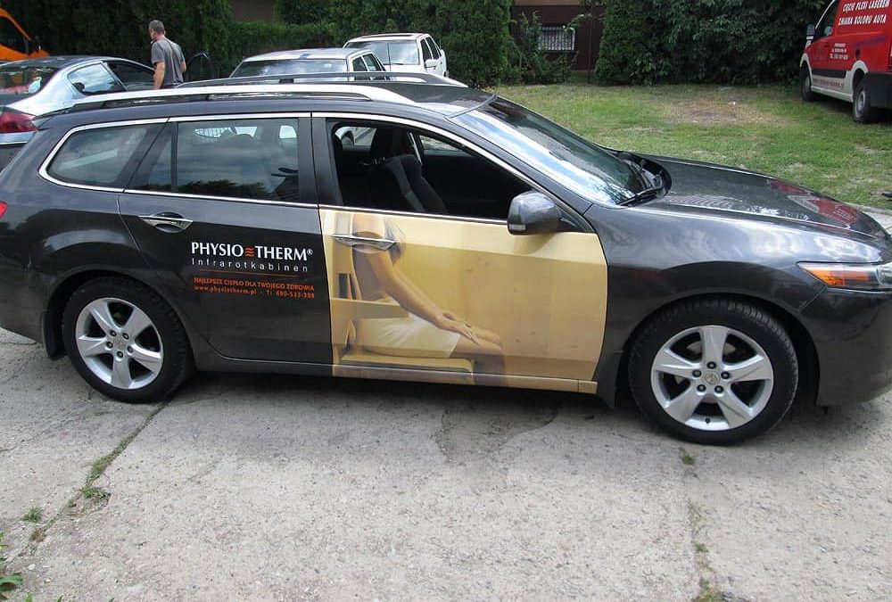 Oklejanie samochodów osobowych