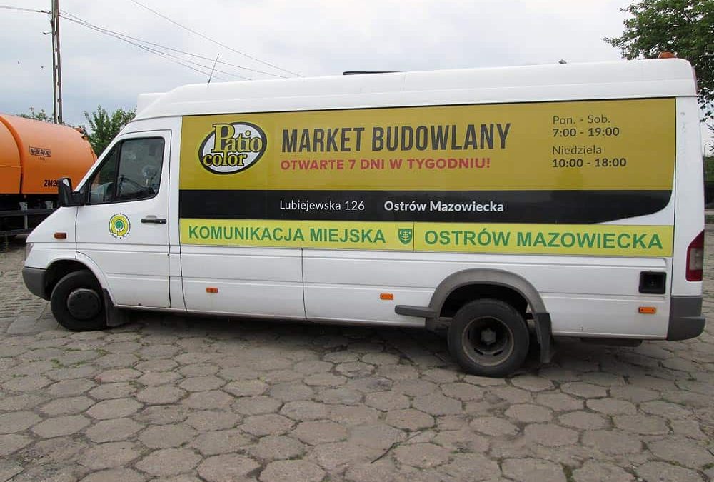 Oklejanie autobusów