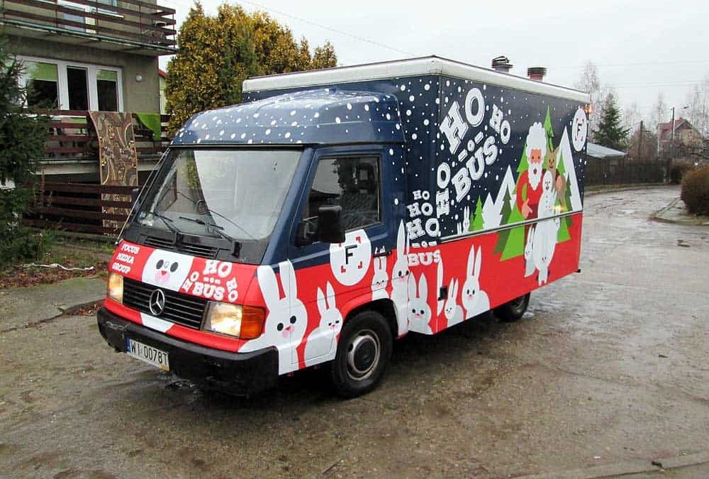 Oklejanie foodtruck