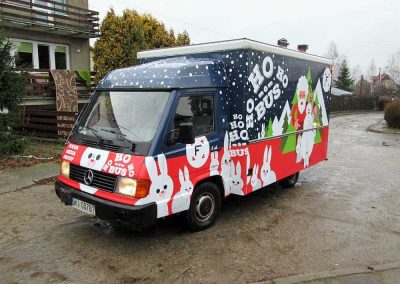Oklejanie foodtruck