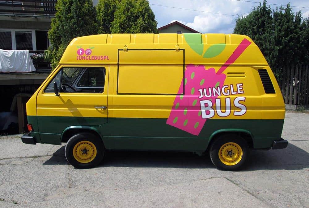 Oklejanie foodtruck