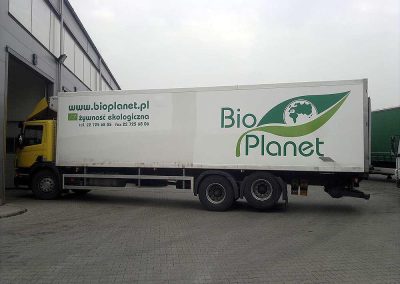 Oklejanie samochodów ciężarowych TIR