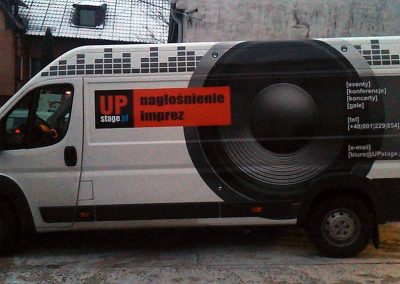 Oklejanie samochodów dostawczych dużych