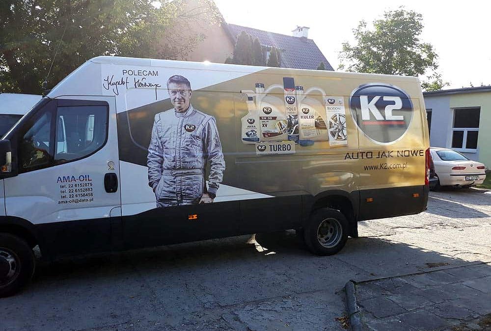 Oklejanie samochodów dostawczych dużych