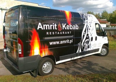 Oklejanie samochodów dostawczych dużych