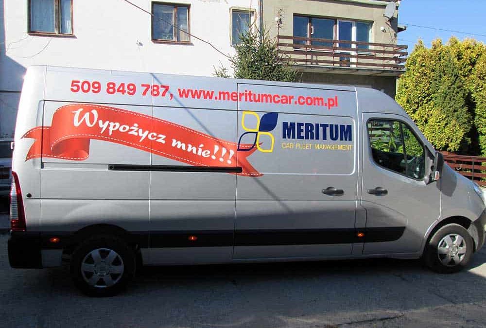Oklejanie samochodów dostawczych Dużych