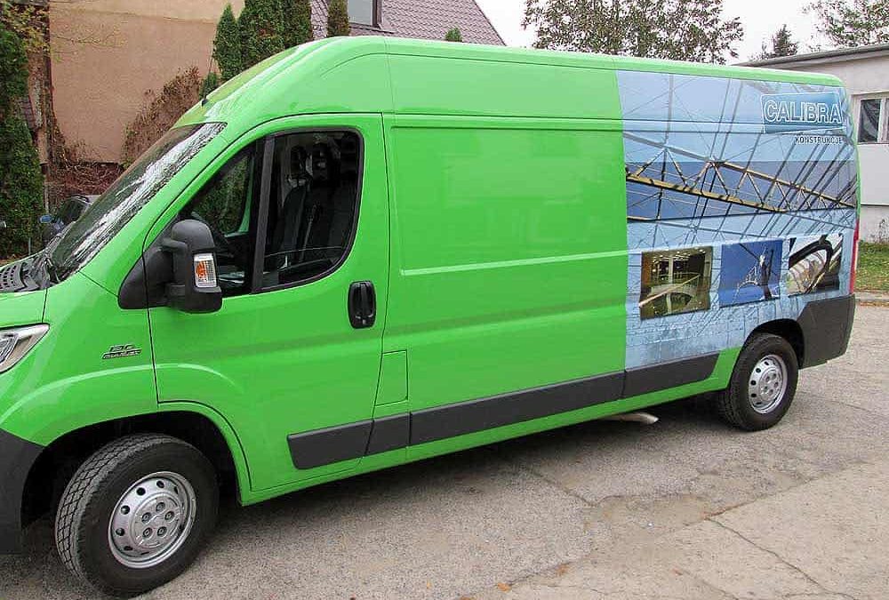 Oklejanie samochodów dostawczych dużych