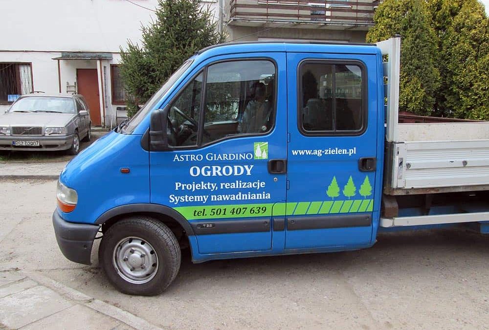 Oklejanie samochodów dostawczych dużych