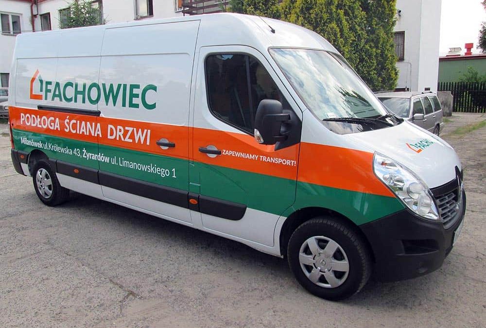 Oklejanie samochodów dostawczych dużych