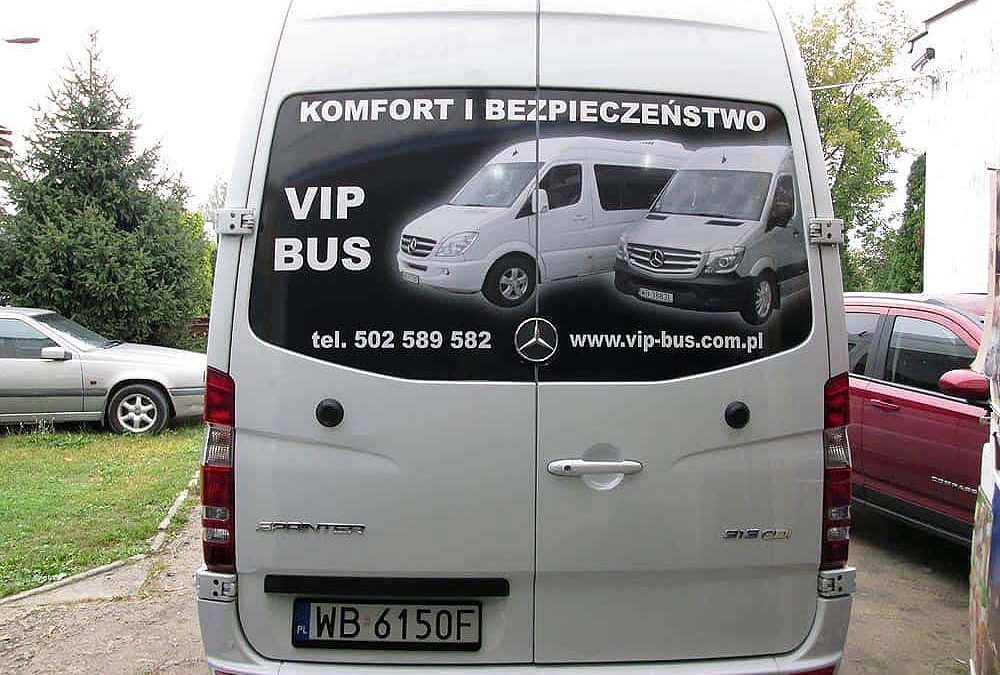 Oklejanie samochodów dostawczych dużych