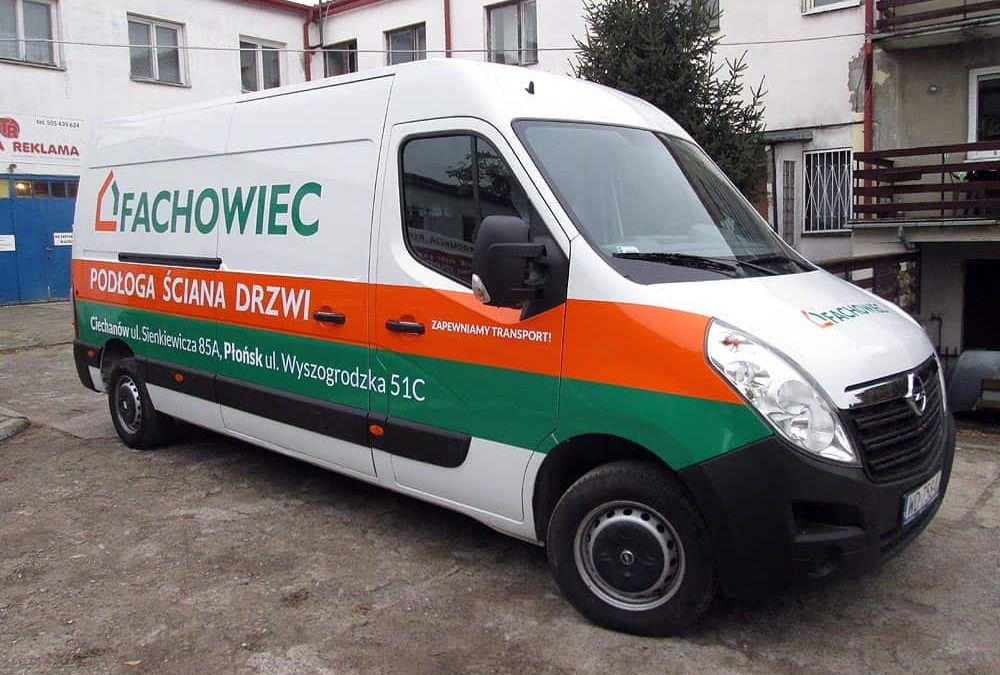 Oklejanie samochodów dostawczych dużych