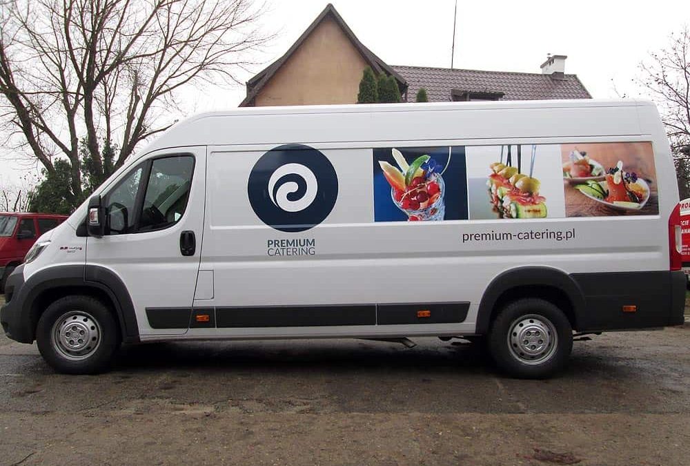 Oklejanie samochodów dostawczych dużych