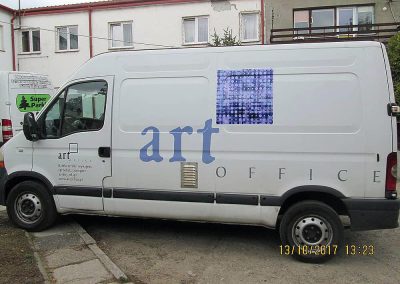 Oklejanie samochodów dostawczych dużych