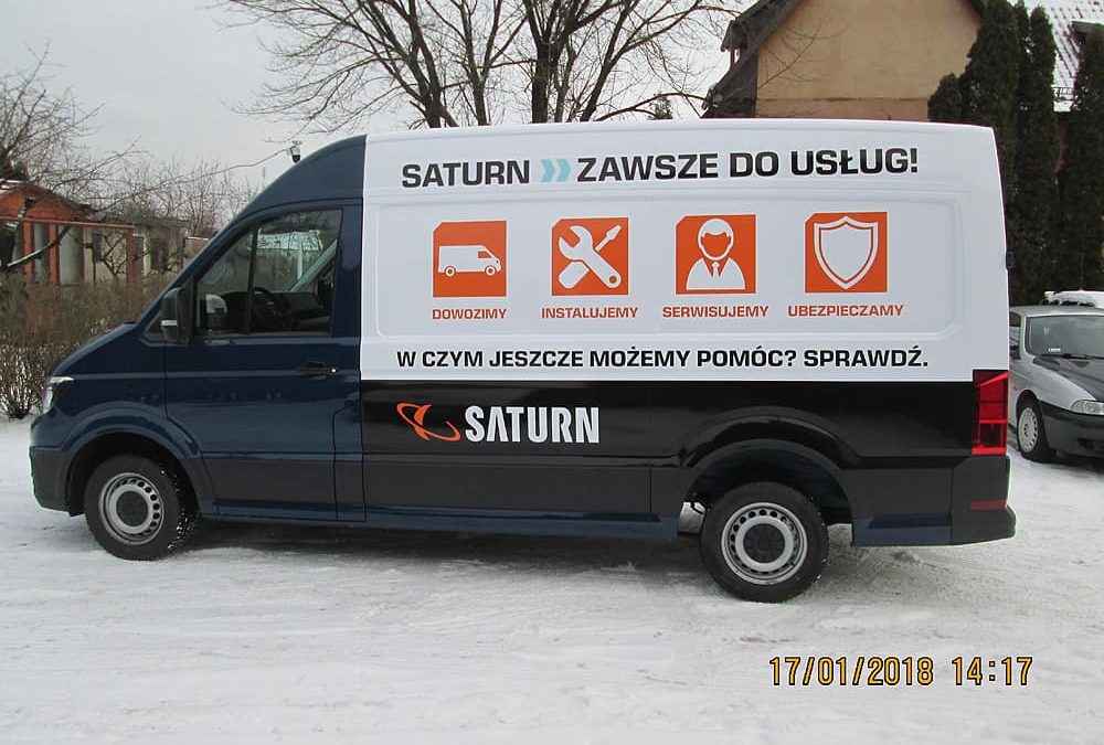 Oklejanie samochodów dostawczych dużych