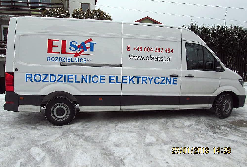 Oklejanie samochodów dostawczych dużych