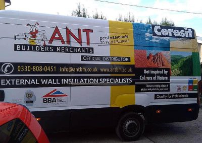 Oklejanie samochodów dostawczych dużych