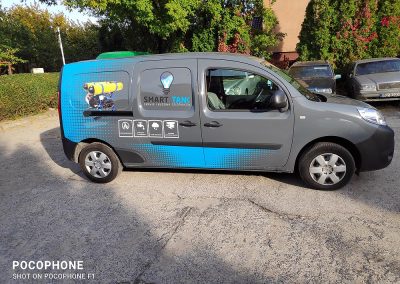 Oklejanie samochodów dostawczych małych