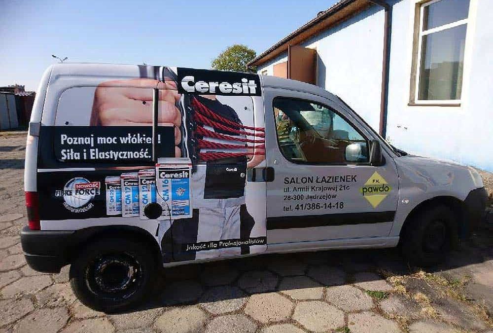 Oklejanie samochodów dostawczych małych
