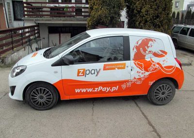 Oklejanie samochodów osobowych