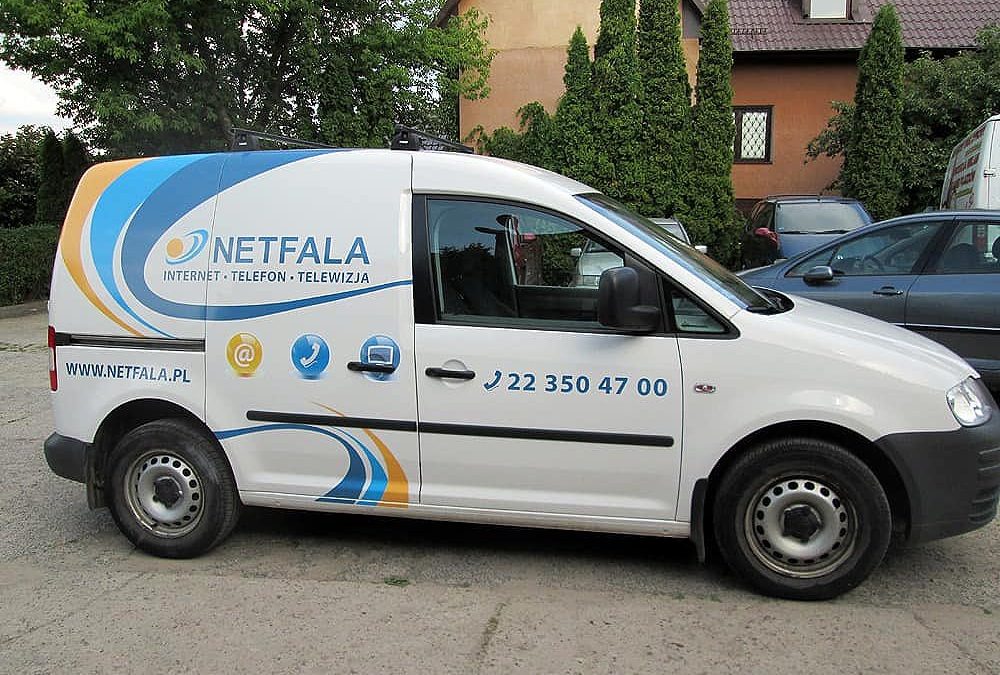 Oklejanie samochodów dostawczych małych