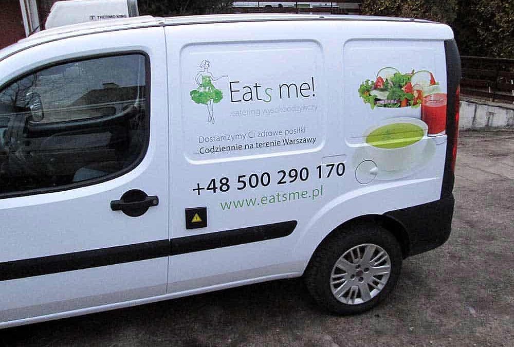 Oklejanie samochodów dostawczych małych