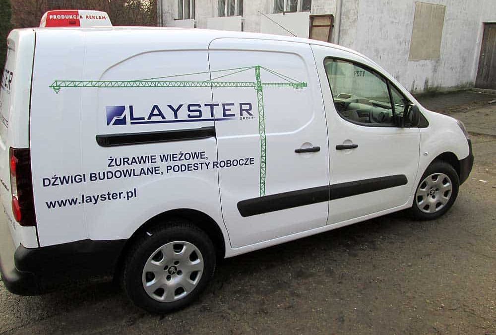 Oklejanie samochodów dostawczych małych