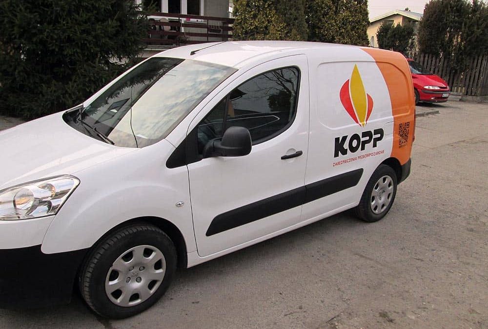 Oklejanie samochodów dostawczych małych