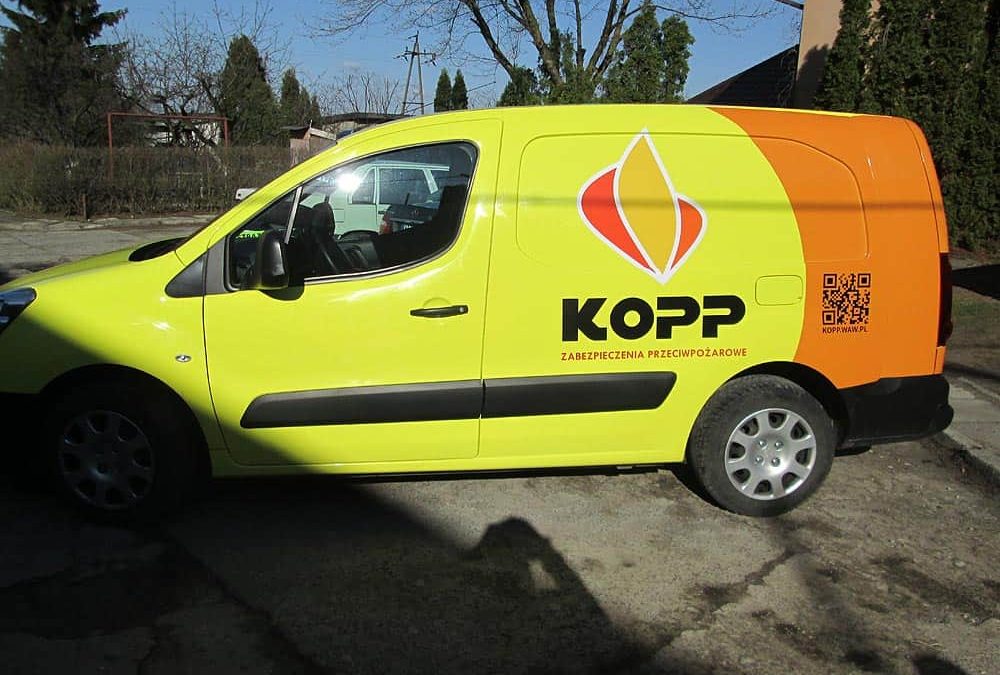 Oklejanie samochodów dostawczych małych