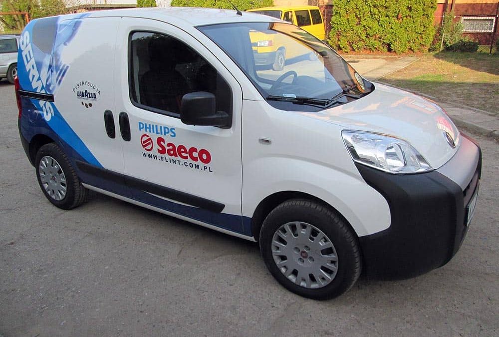 Oklejanie samochodów dostawczych małych