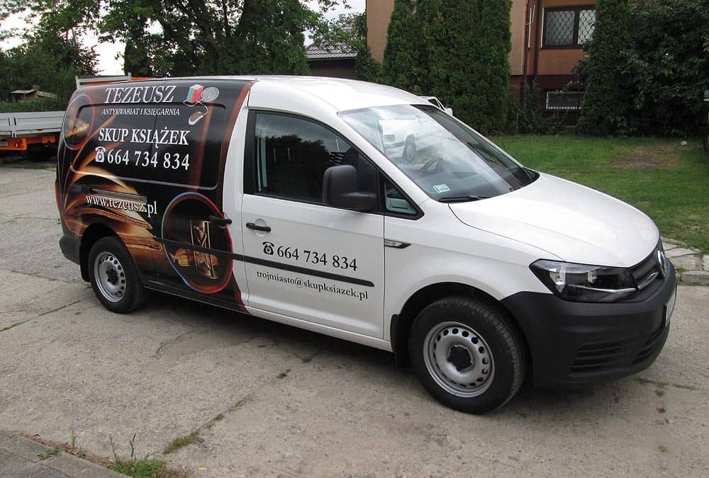 Oklejanie samochodów dostawczych małych