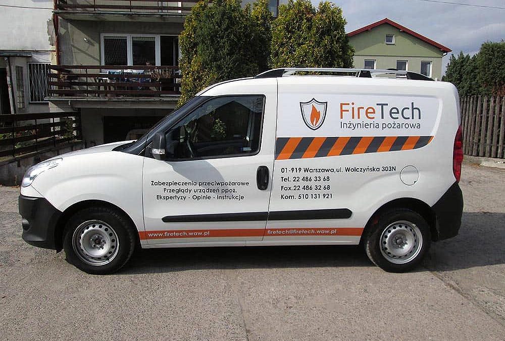 Oklejanie samochodów dostawczych małych