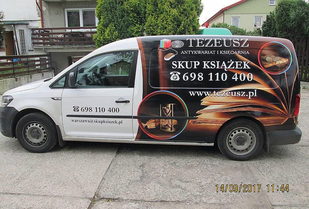 Oklejanie samochodów dostawczych małych