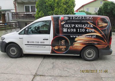 Oklejanie samochodów dostawczych małych