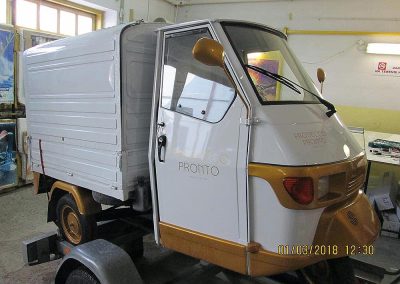 Oklejanie skutera Piaggio