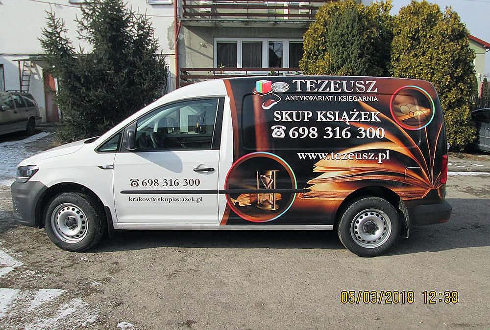 Oklejanie samochodów dostawczych małych