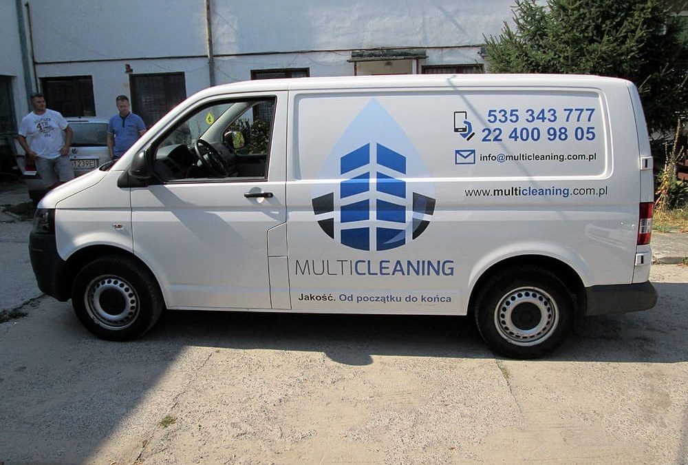 Oklejanie samochodów dostawczych średnich