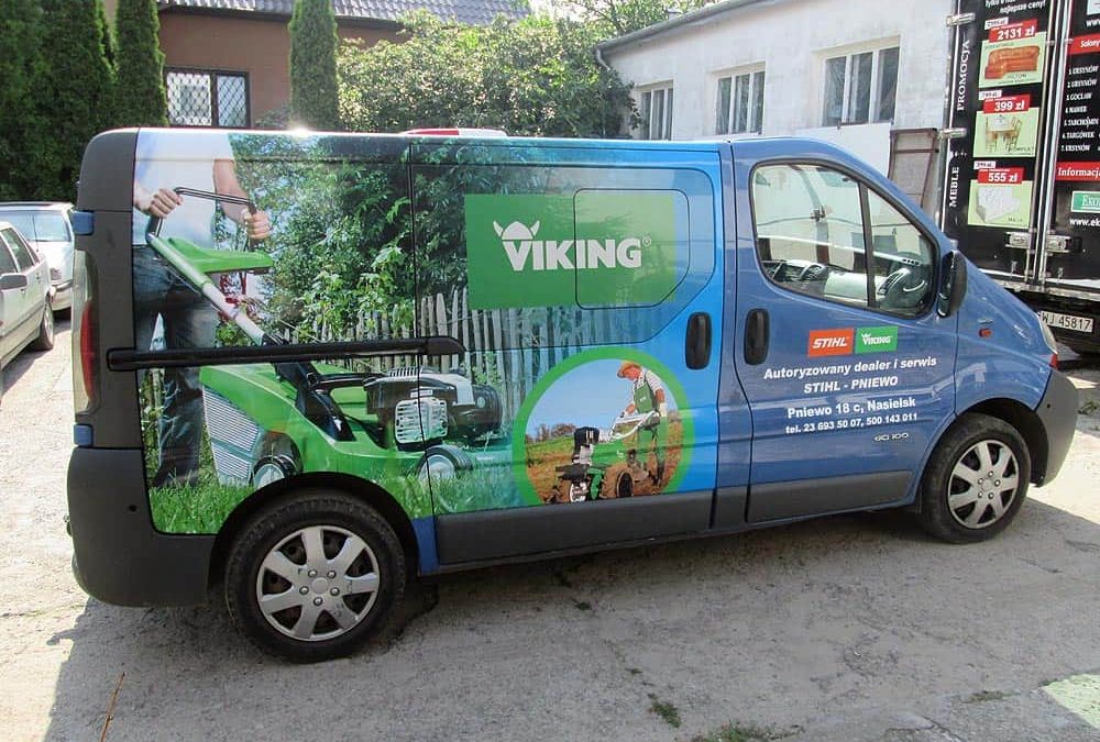 Oklejanie samochodów dostawczych średnich