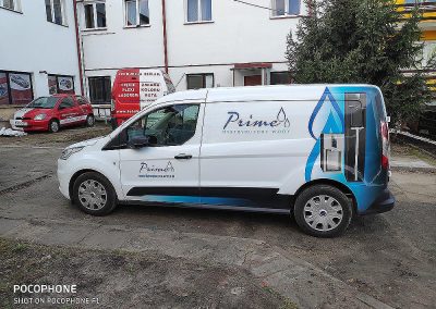 Oklejanie samochodów dostawczych średnich