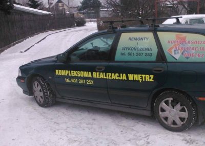 Oklejanie samochodów osobowych
