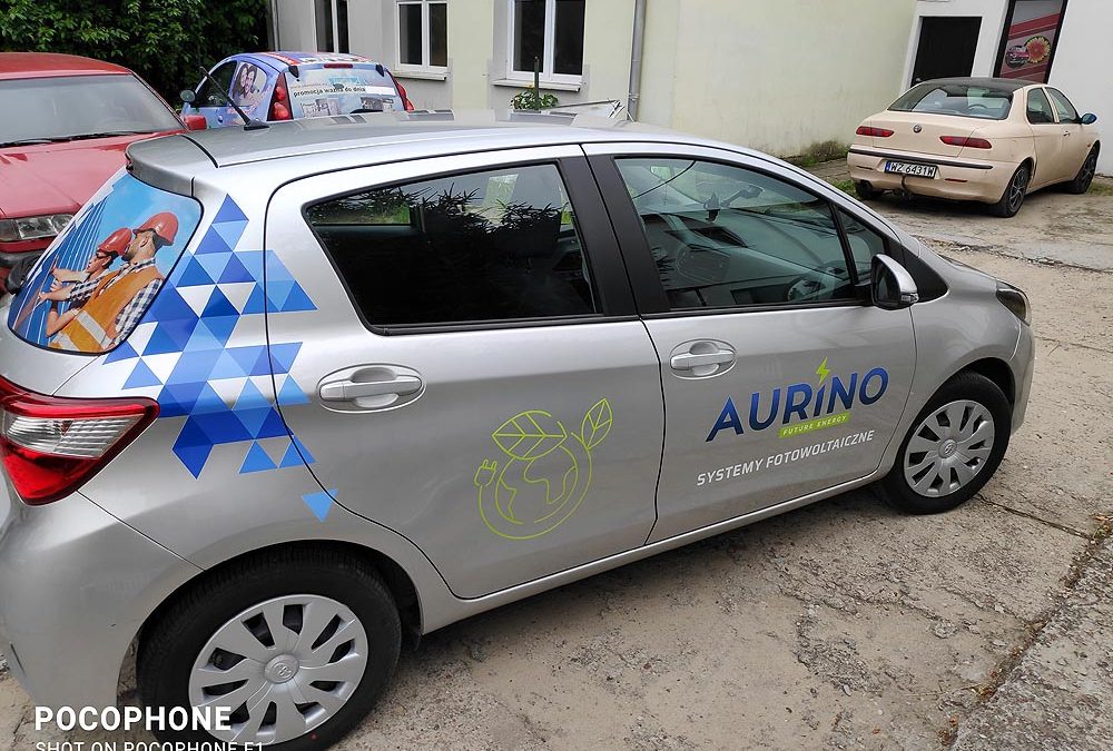 Oklejanie samochodów osobowych