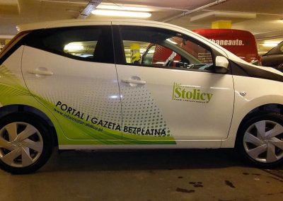 Oklejanie samochodów osobowych