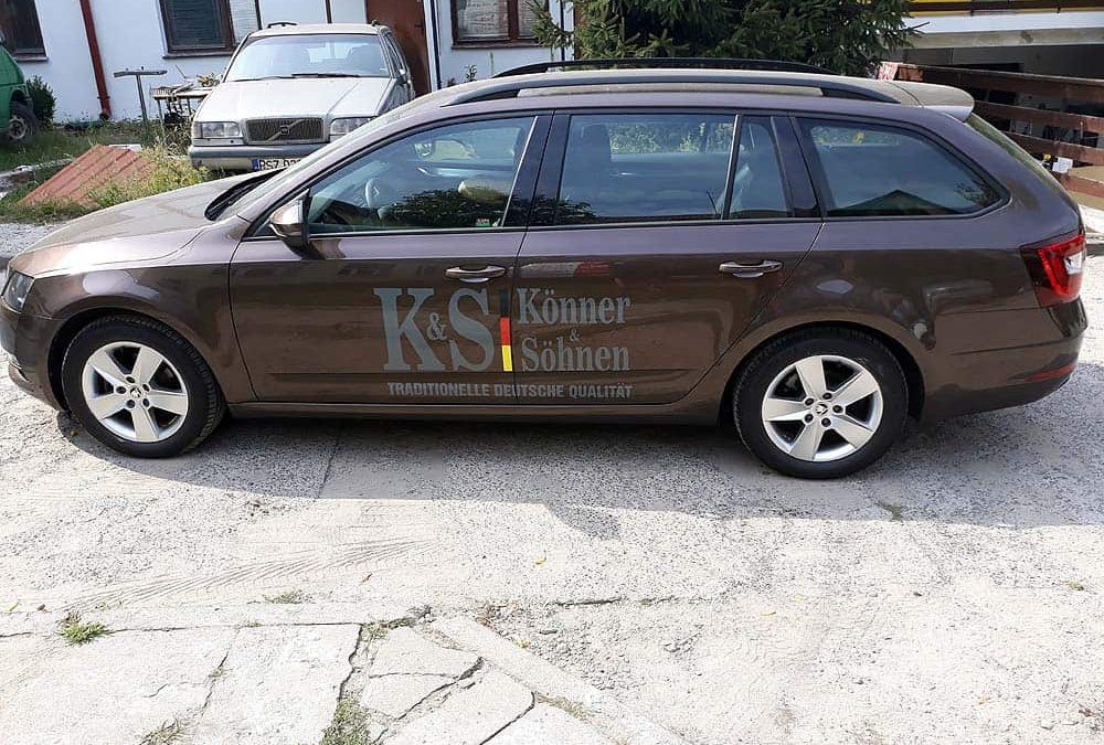 Oklejanie samochodów osobowych