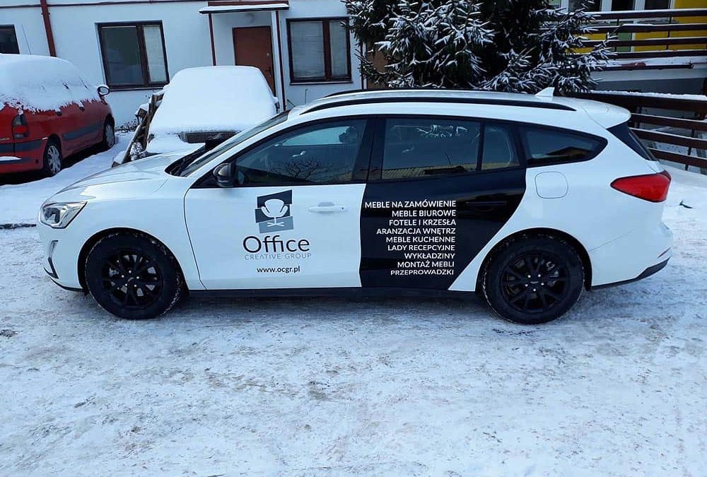 Oklejanie samochodów osobowych