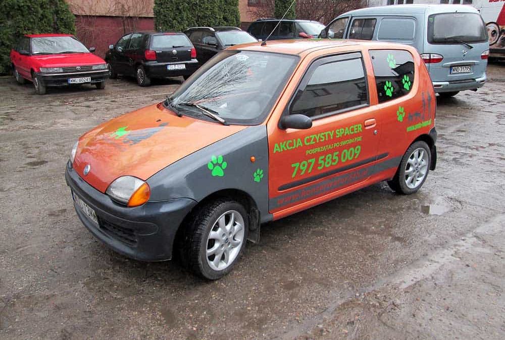 Oklejanie samochodów osobowych