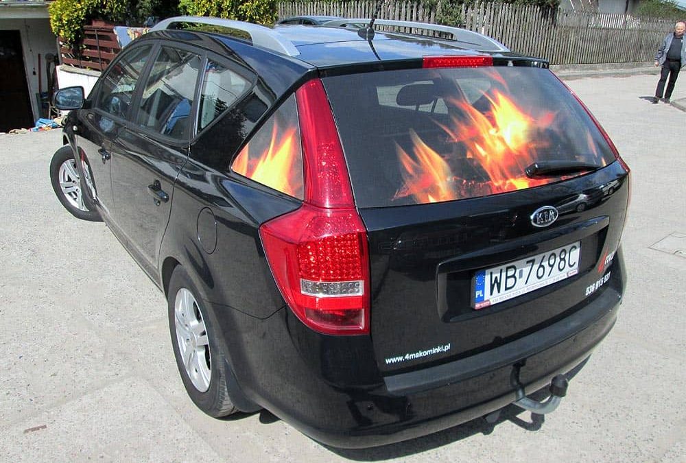 Oklejanie samochodów osobowych