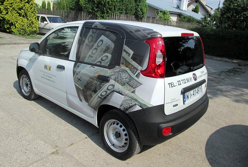 Oklejanie samochodów osobowych